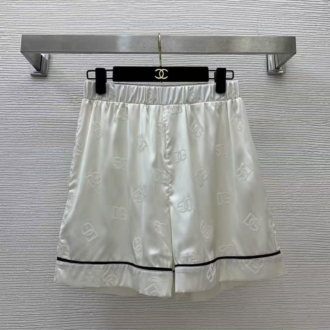 Flocking letter logo set