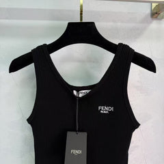 25ss knitted vest top