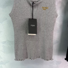 25ss knitted vest top