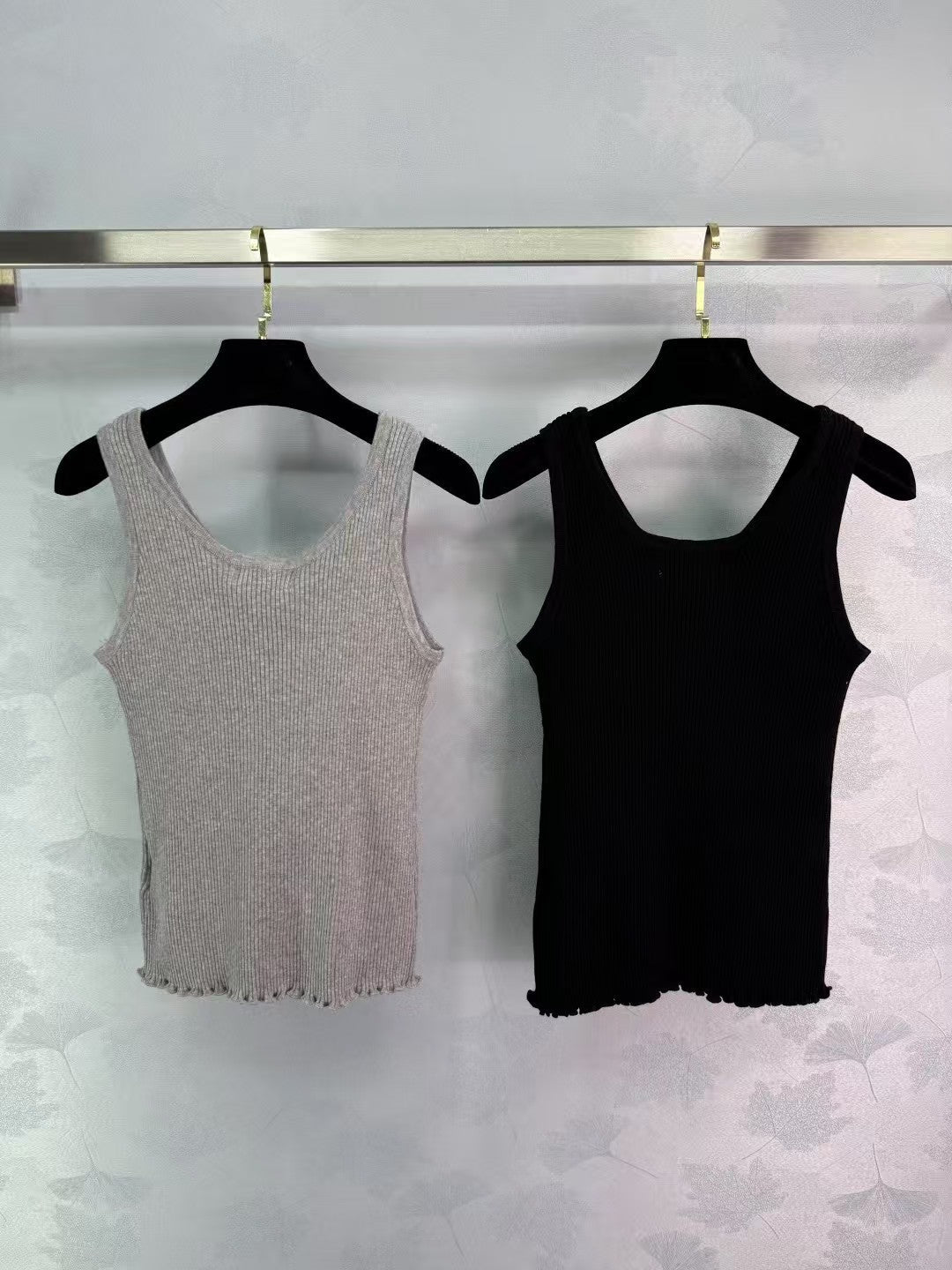 Haut sans manches tricoté 25ss