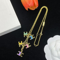 New Logo Color necklace