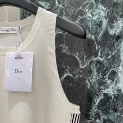 Knitted vest top