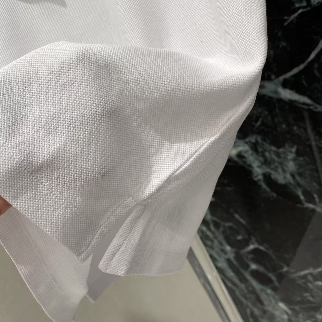 Embroidered Lapel Button-Down Vest