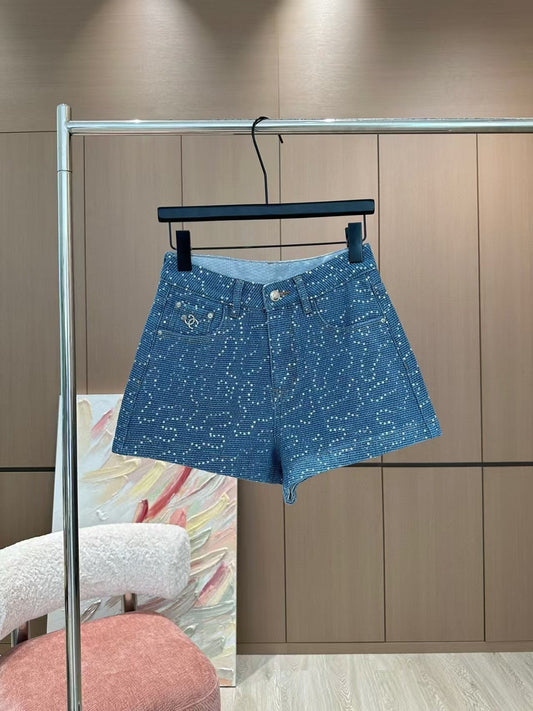 Short en jean résistant