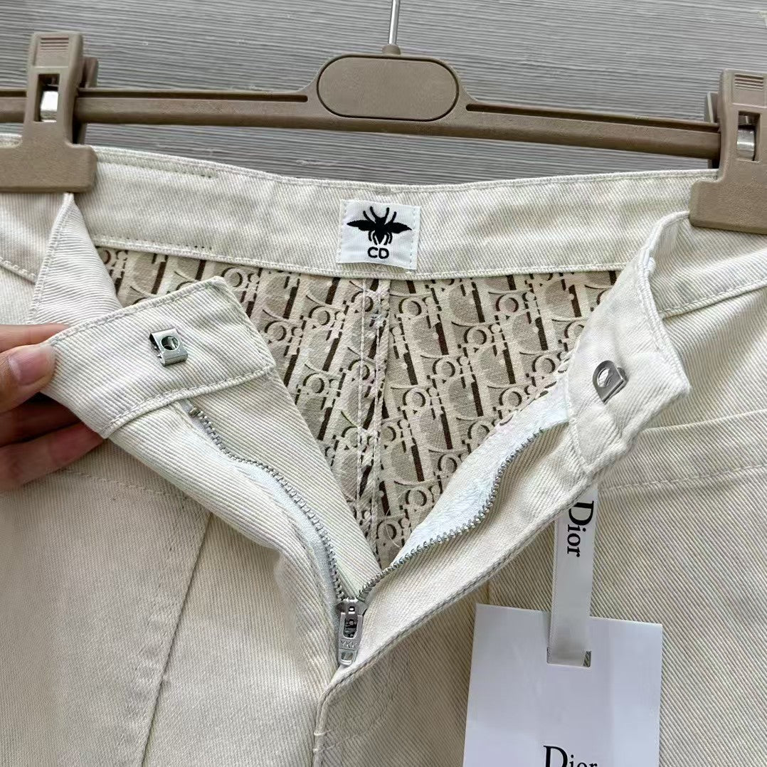 Gerade Jeansshorts mit verwaschener Optik für Presbyopiker