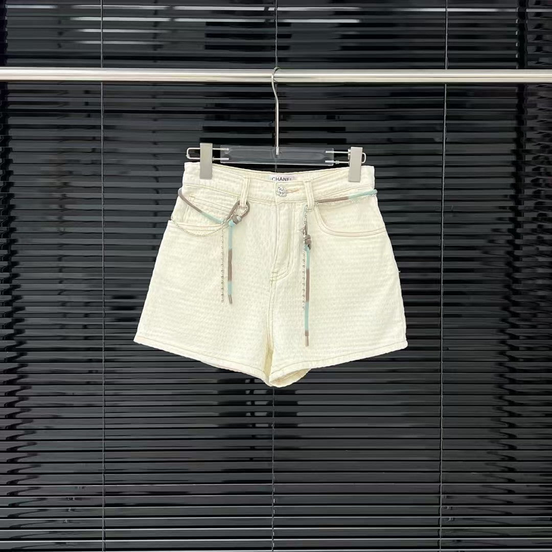 Jacquard-Shorts aus geflochtenem Seil