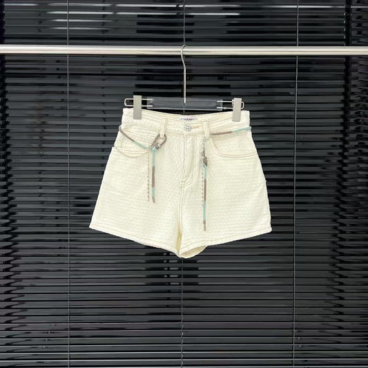 Jacquard-Shorts aus geflochtenem Seil