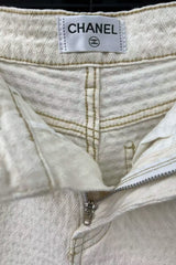 braided rope jacquard shorts