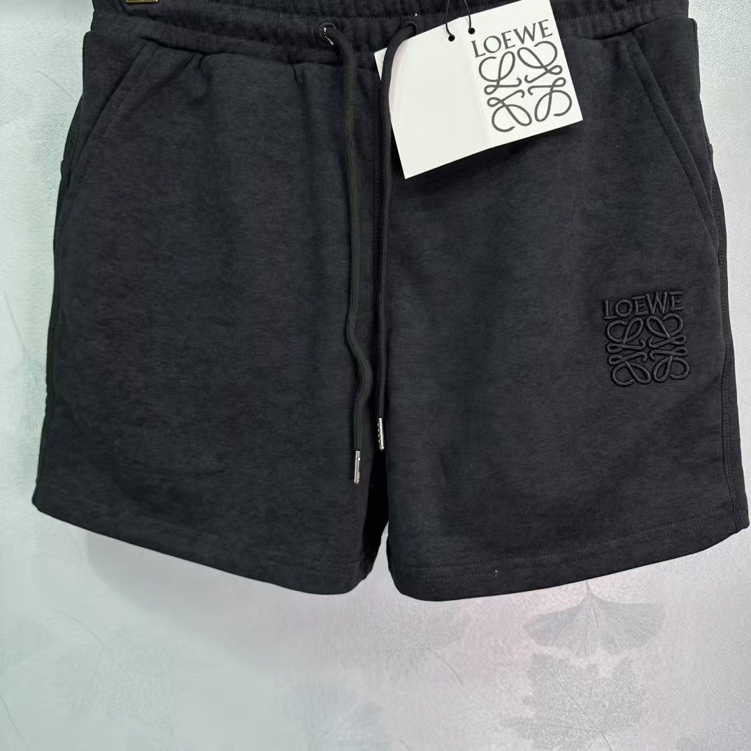 short à logo brodé tricolore