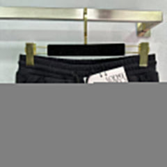 tricolor embroidered logo shorts