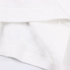 Towel embroidery letter short sleeves