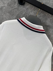 Preppy Classic Lapel Pleated Dress