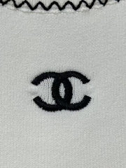 Letter Embroidery Knitted Vest