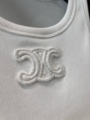 Arc de Triomphe embroidered vest
