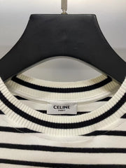 classic striped logo vest