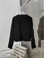 Double  Diamond Button Knit Cardigan