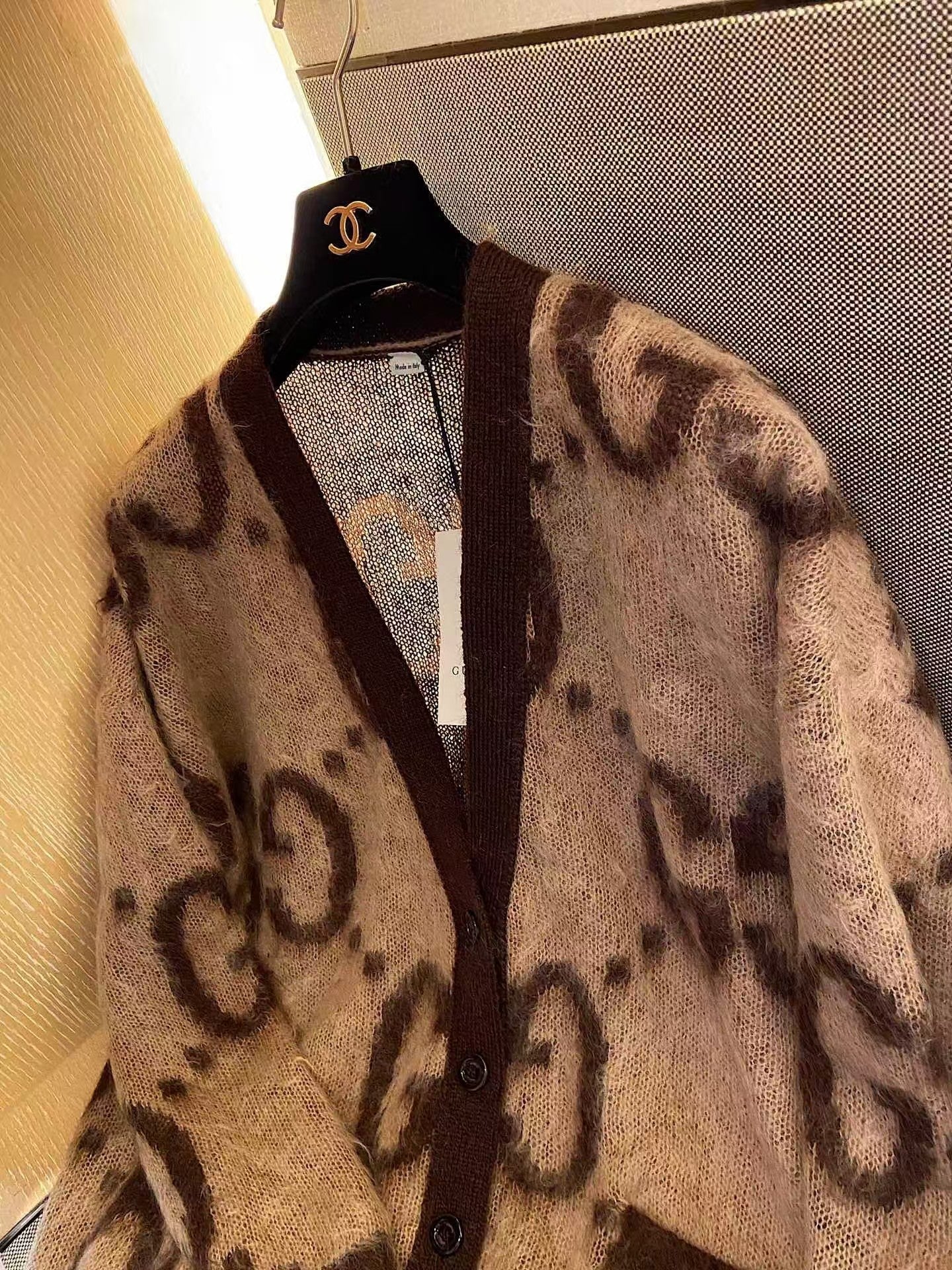 Neuer Mohair-Cardigan