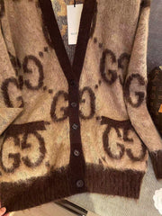 Nouveau cardigan en mohair