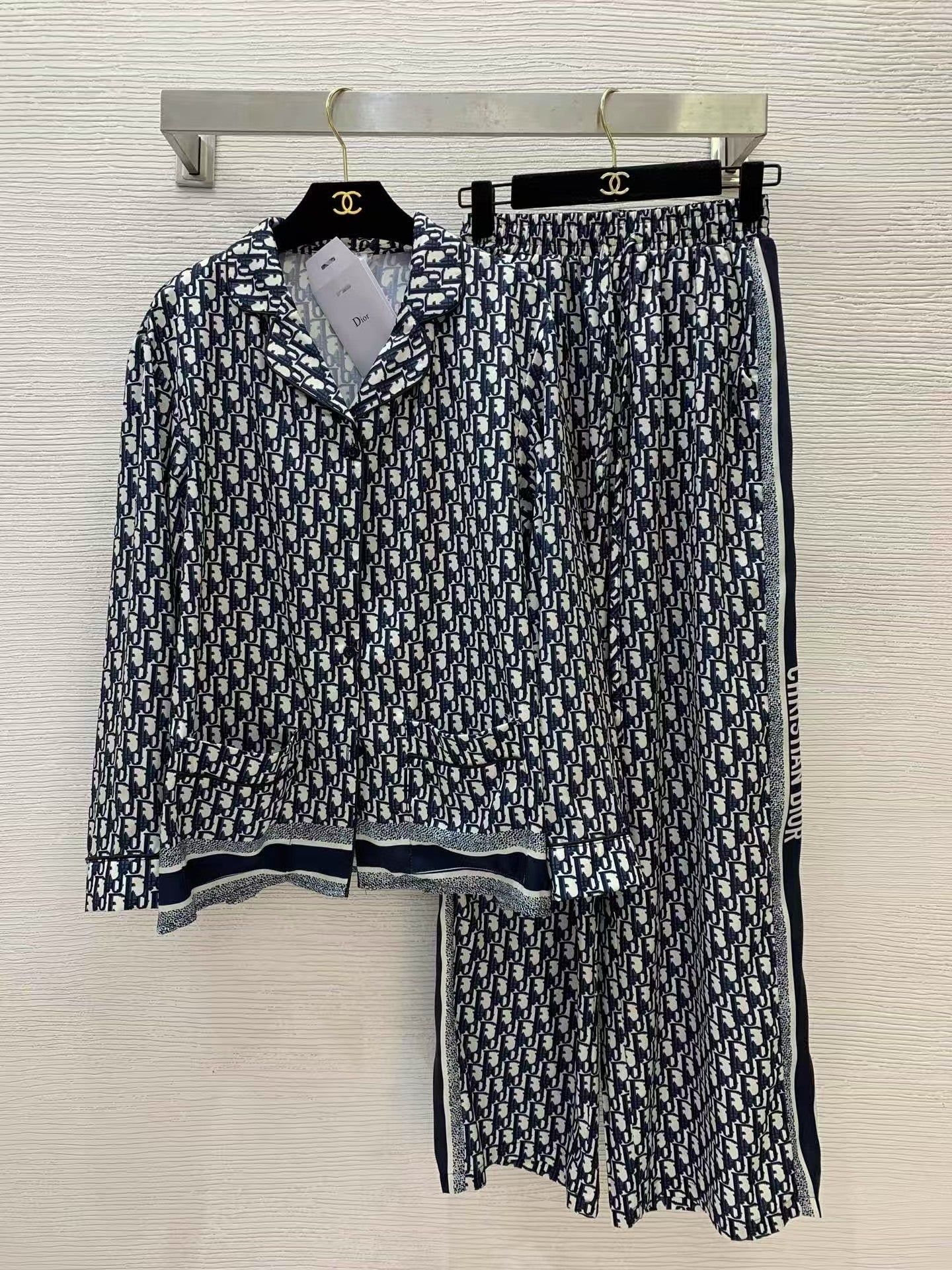 New fashion old flower letter print home clothes