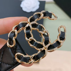 Brass gold belt