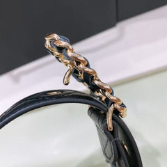Brass gold belt