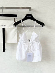 25 new silk logo jacquard camisole