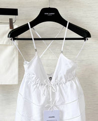 25 new silk logo jacquard camisole