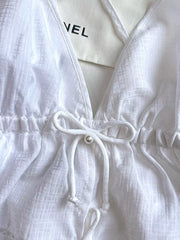 25 new silk logo jacquard camisole