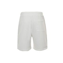 embroidered large letter logo shorts