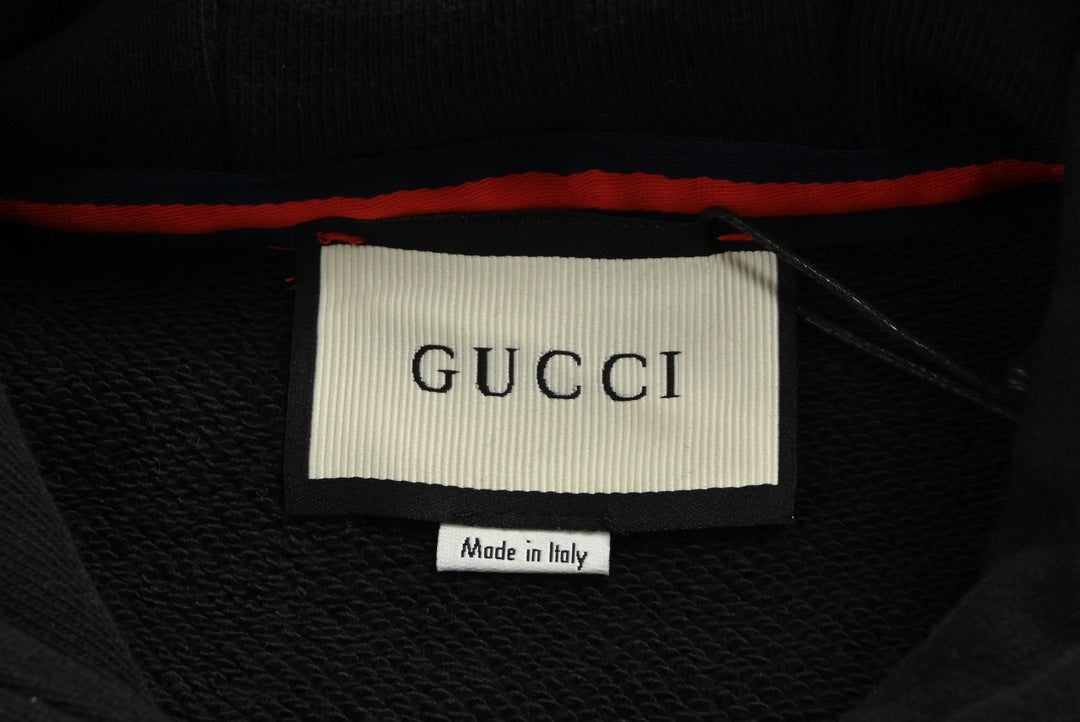 Sweat à capuche avec logo brodé Double G