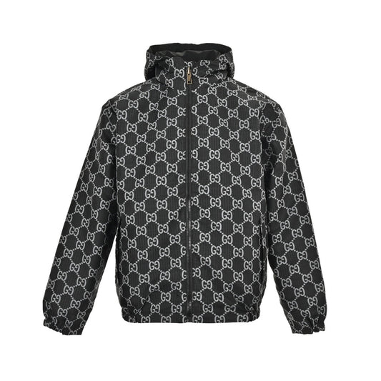 Veste réversible presbyte entièrement imprimée
