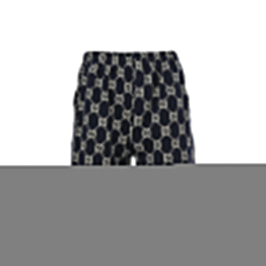 Short jacquard classique à imprimé intégral