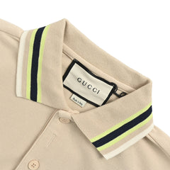 Simple lettering Polo short sleeve