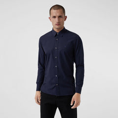 Classic war horse logo embroidered shirt