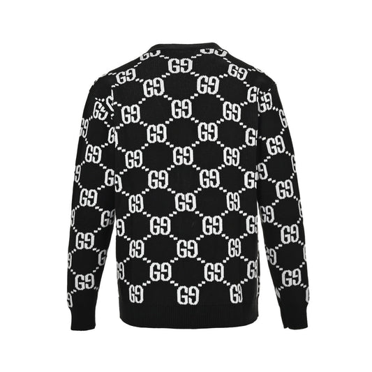 Jacquard-Strickjacke mit Doppel G