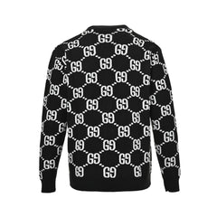 Cardigan pull jacquard Double G sur toute la surface