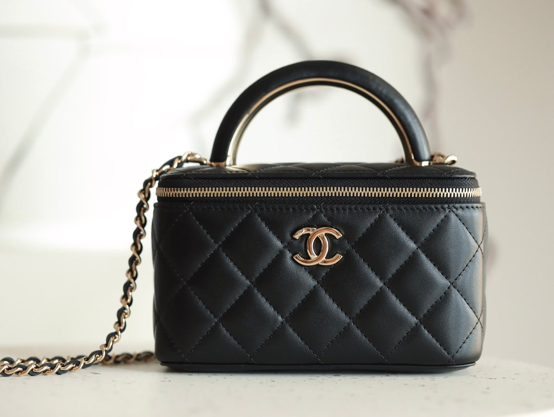 Trousse de toilette classique longue noire