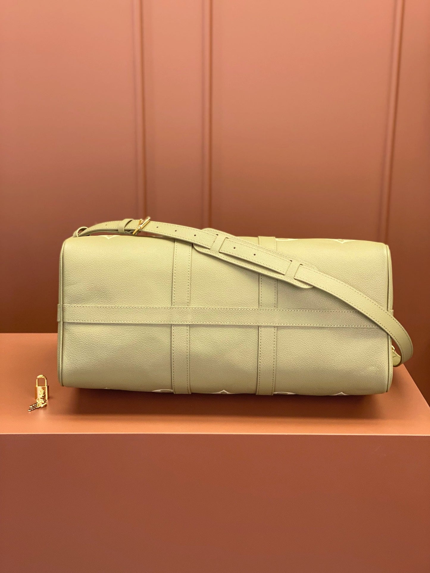 Keepall Bandoulière 45 Monogram Empreinte Leder