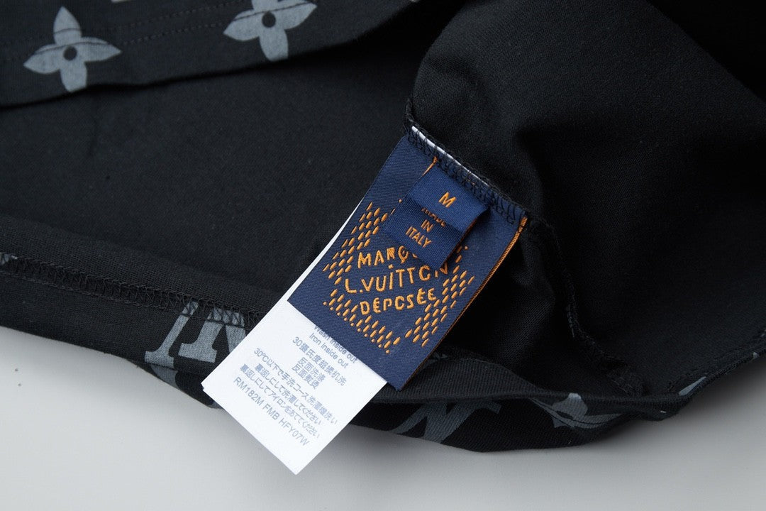 Monogram Print T - Shirt