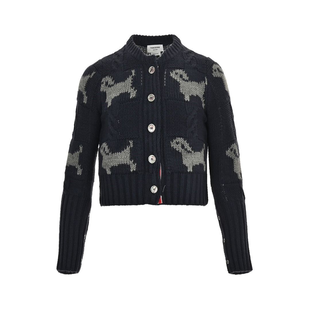 Puppy – Preppy-Kurzjacke aus Jacquard