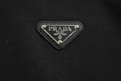 Triangle logo side paneled crew neck sweatshirt