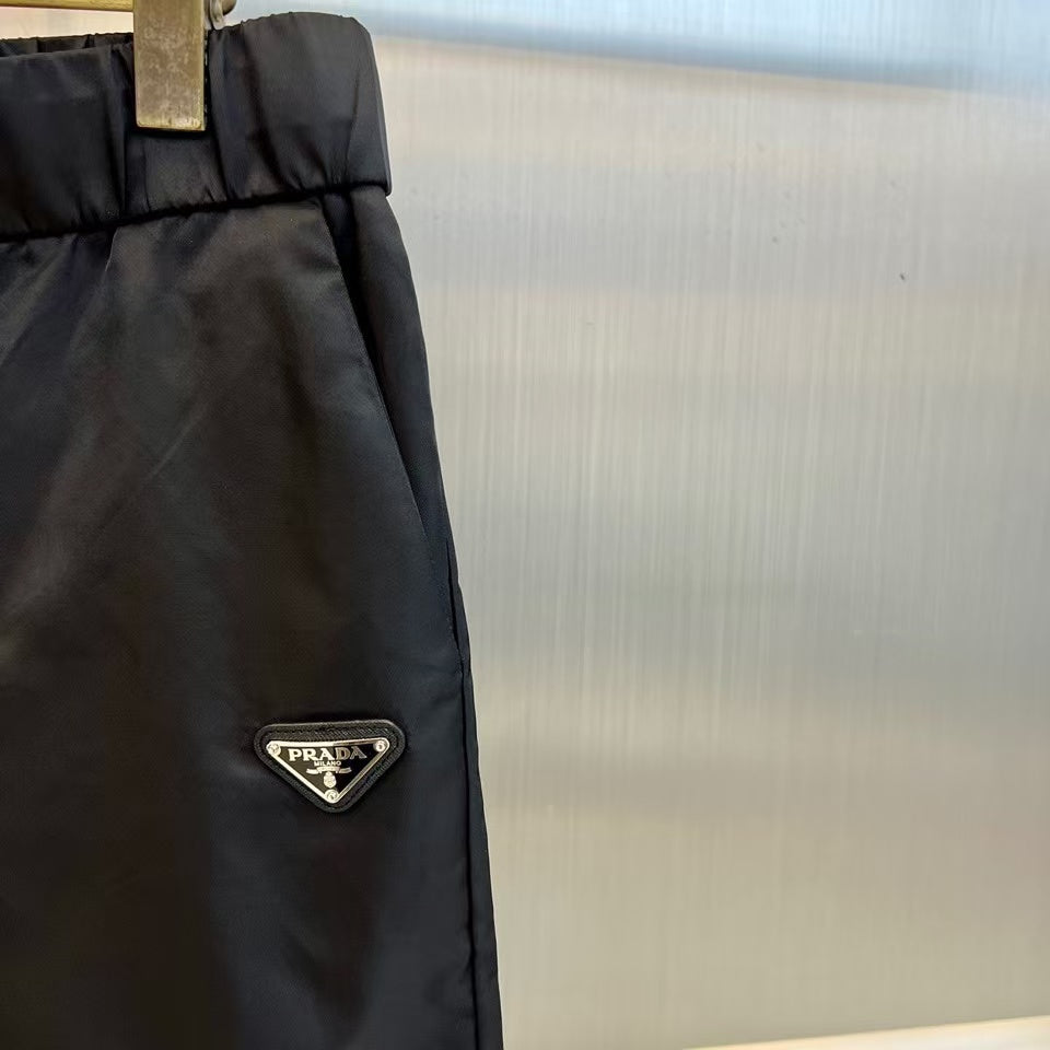 Short de sport pour homme avec logo triangle d'été