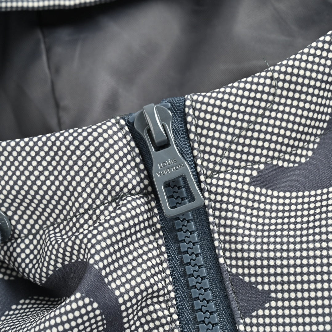 Windjacke mit Presbyopia-Print