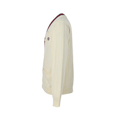 Pull cardigan creux en tricot Double G