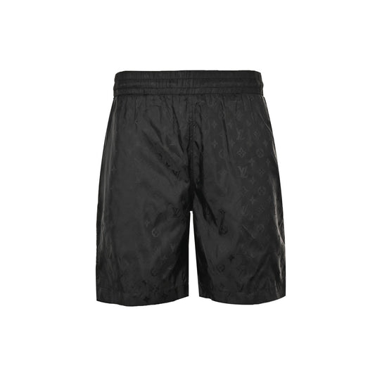 Short de plage presbyte classique à imprimé intégral et motif foncé