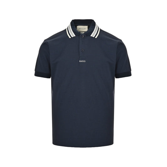 Polo à manches courtes avec lettrage simple 