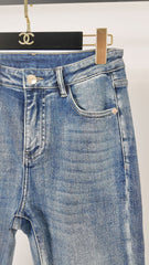 Vintage lace jeans