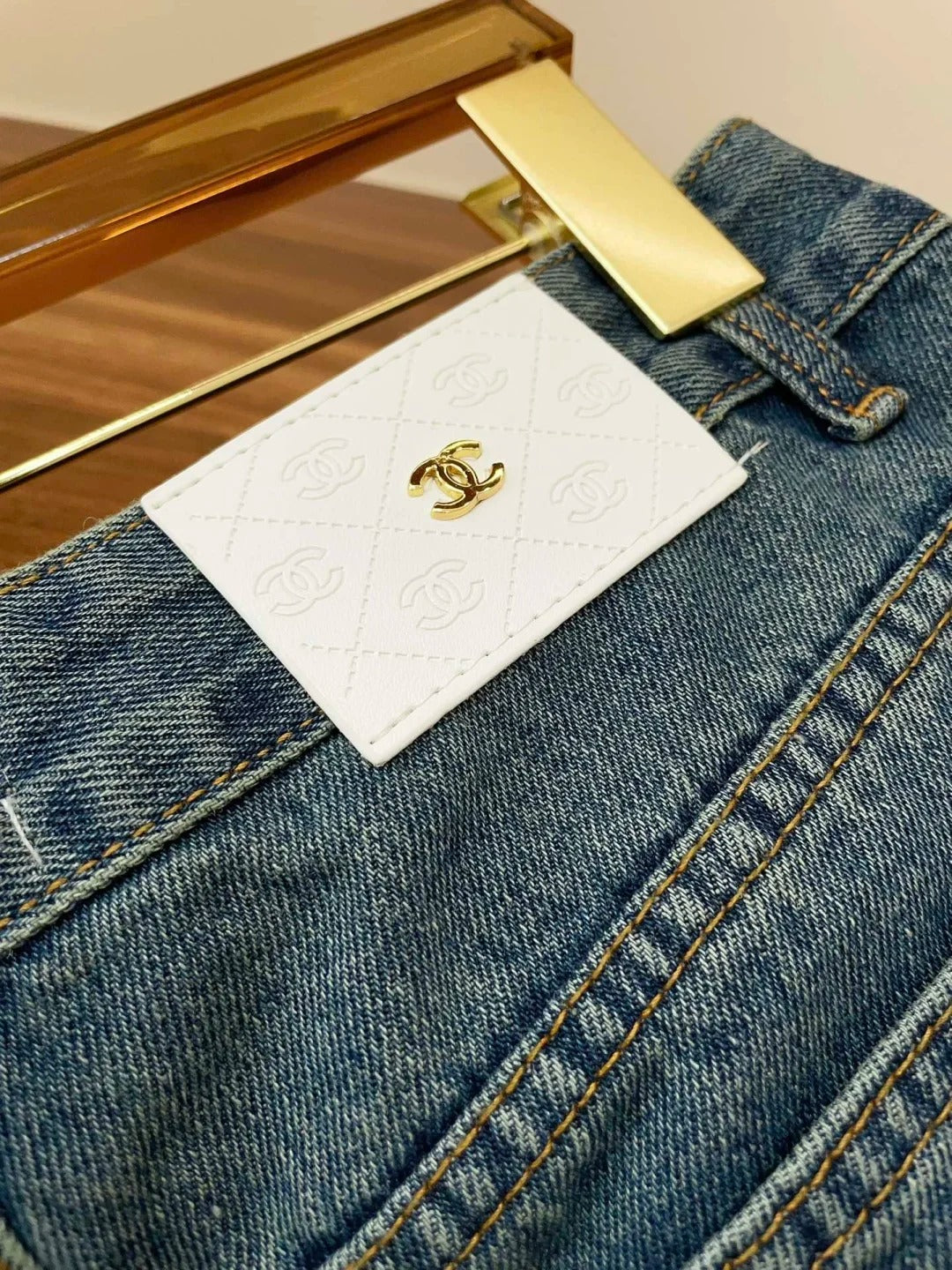 Jeans aus reiner Baumwolle