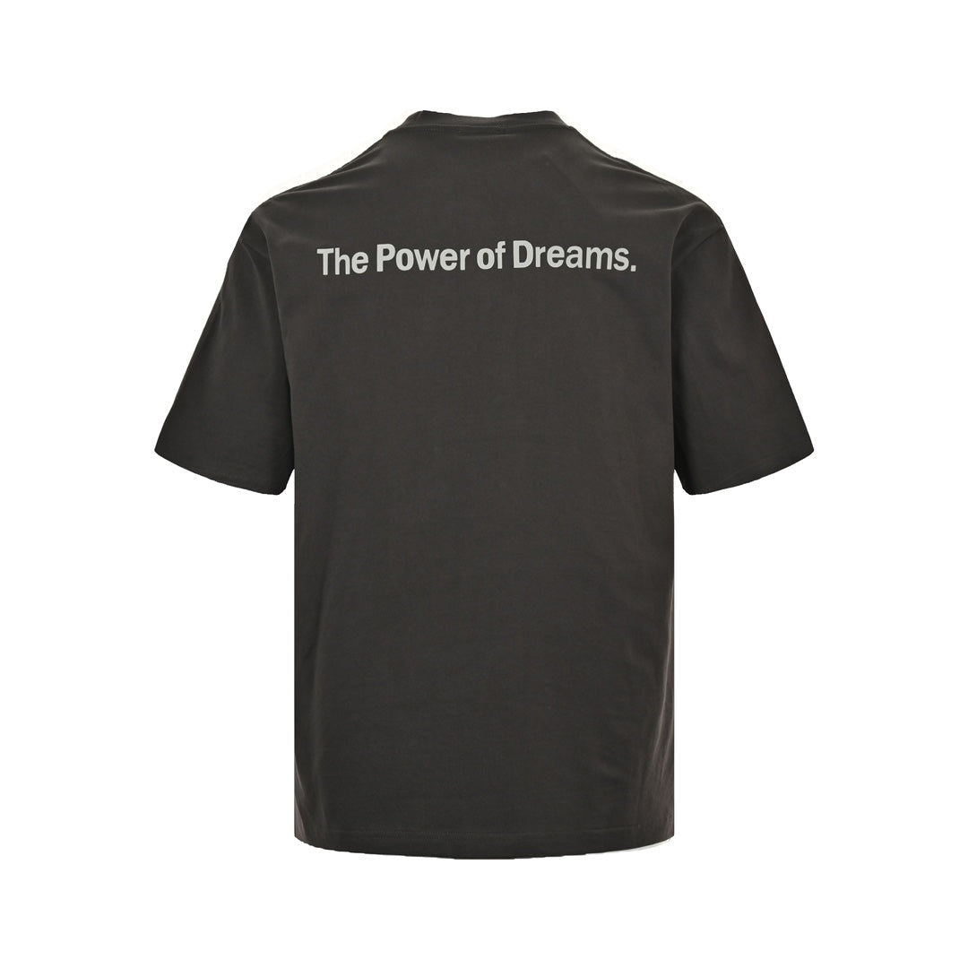 Kurze Ärmel mit quadratischem Doppel-B-Schloss-Print 