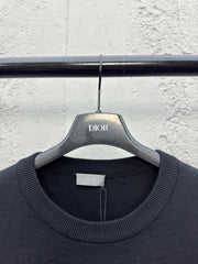 Mohair-Pullover mit Buchstaben
